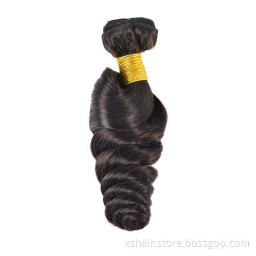 Hair Brazilian Loose Deep Wave Virgin Hair Weave 3 Bundles 300g Unprocessed Loose Deep Wave Virgin Human Hair